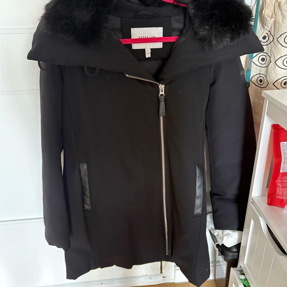 10 Crosby Derek Lam with Faux Collar and Asymmetrical Zipper